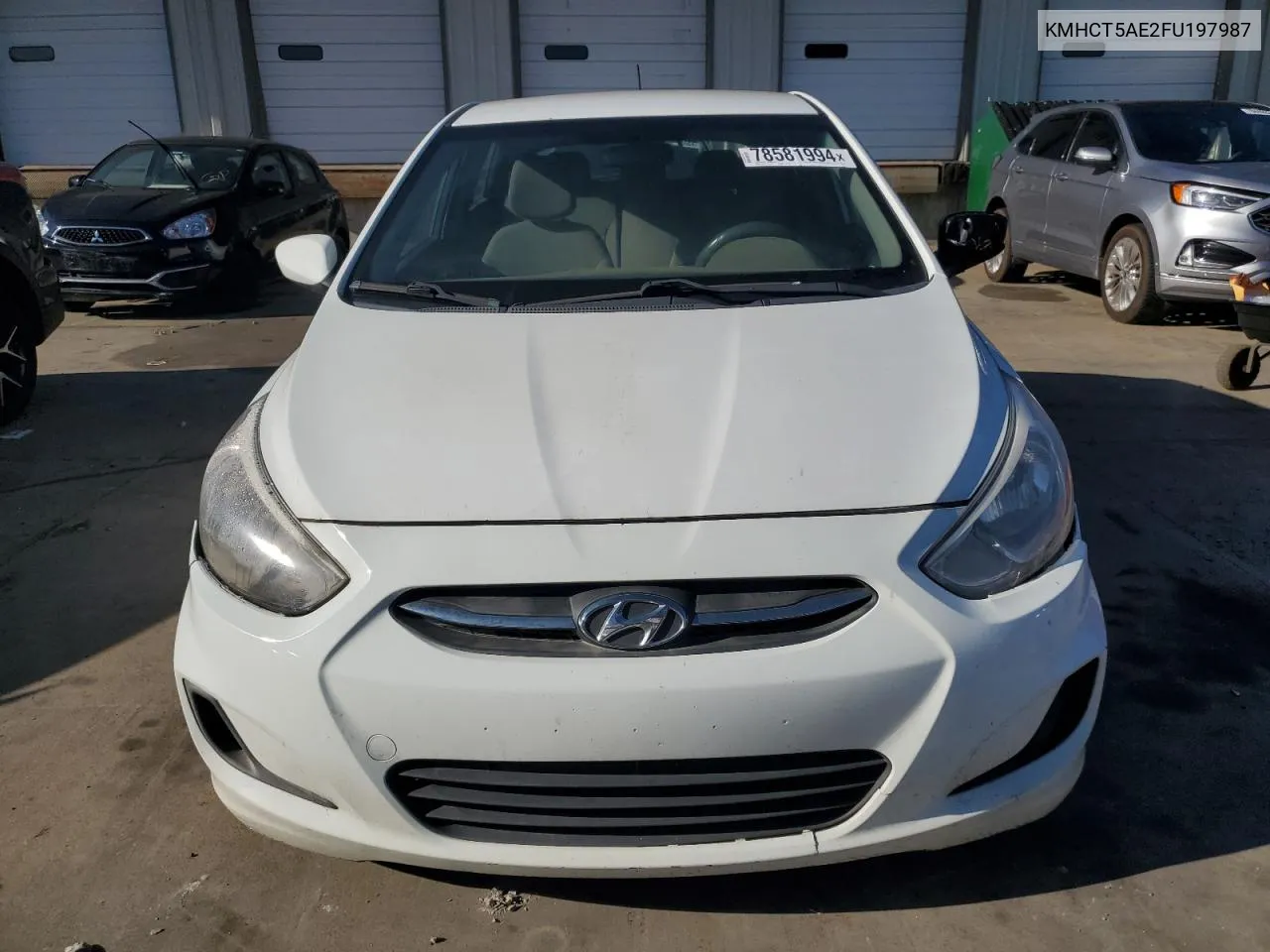 2015 Hyundai Accent Gs VIN: KMHCT5AE2FU197987 Lot: 78581994