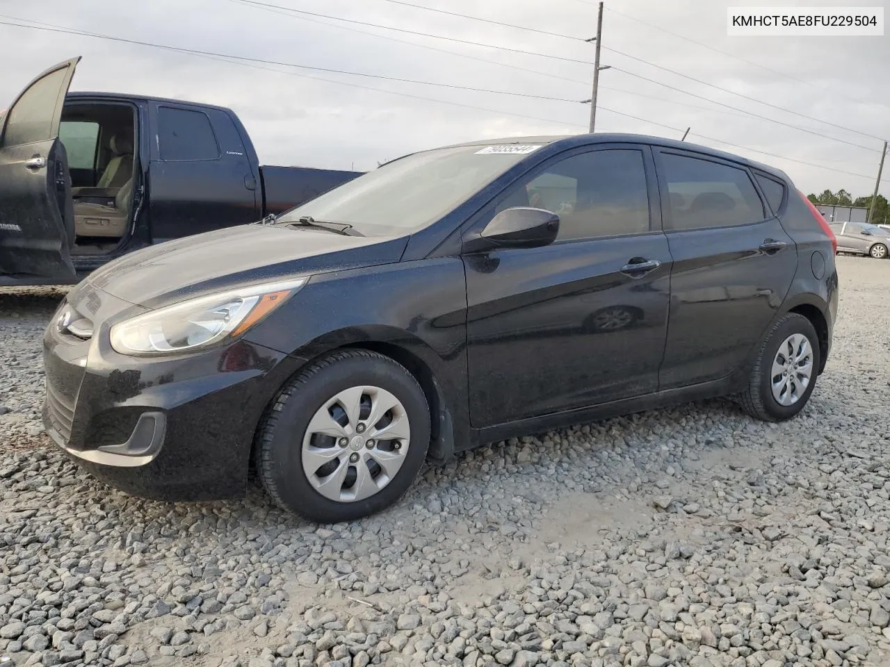 2015 Hyundai Accent Gs VIN: KMHCT5AE8FU229504 Lot: 79035544