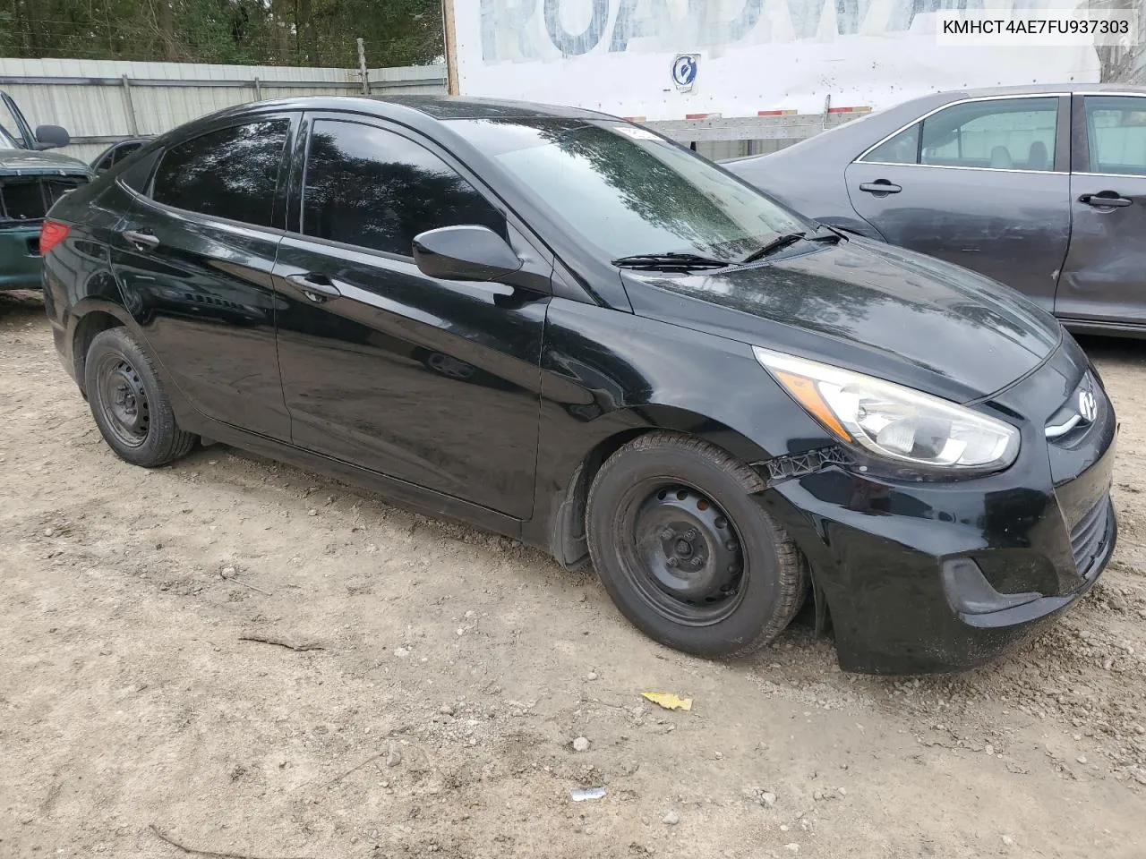 2015 Hyundai Accent Gls VIN: KMHCT4AE7FU937303 Lot: 79512714