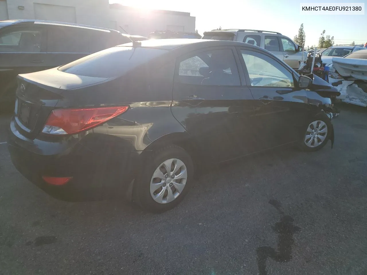 2015 Hyundai Accent Gls VIN: KMHCT4AE0FU921380 Lot: 79894514