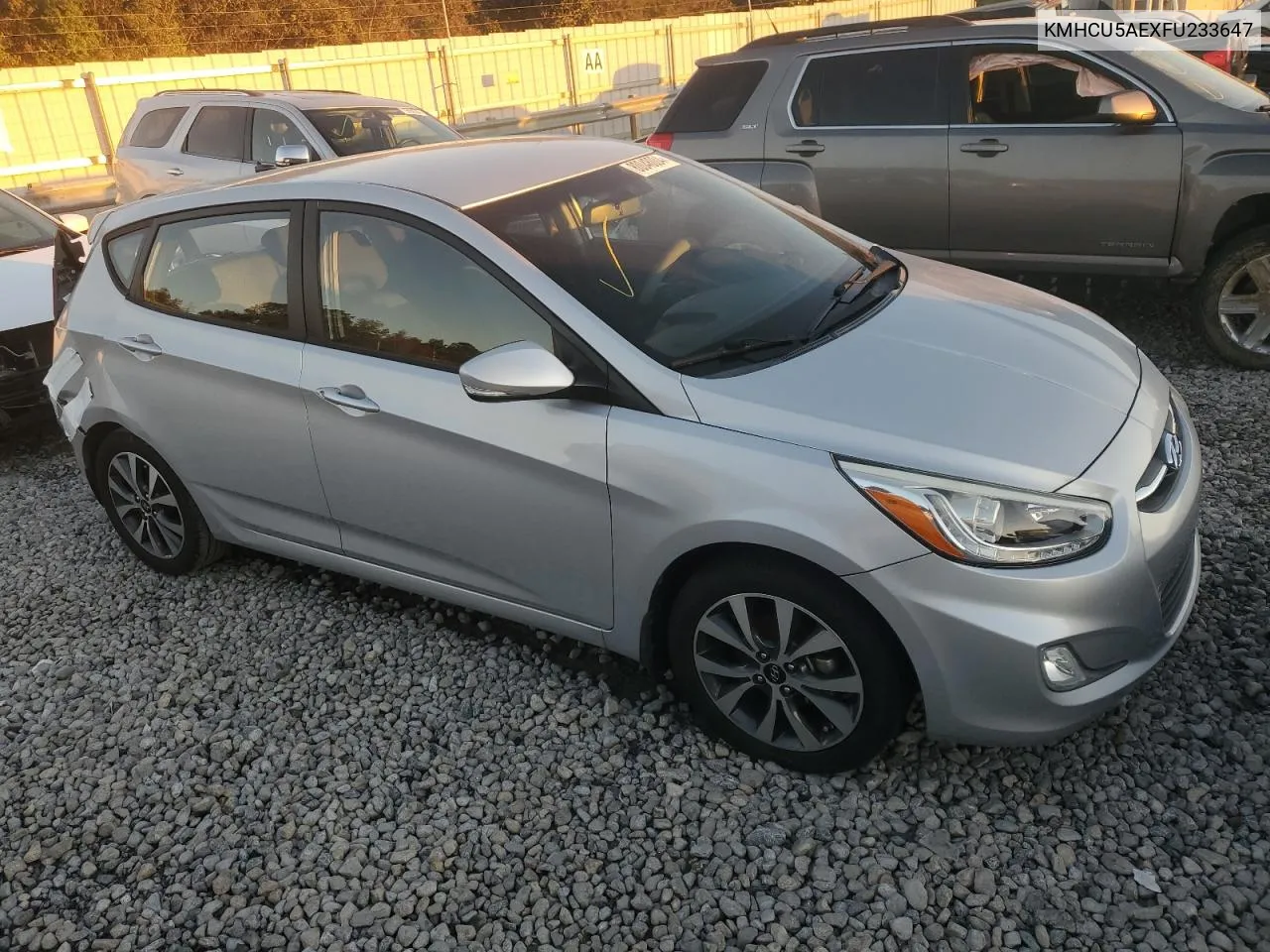 2015 Hyundai Accent Gls VIN: KMHCU5AEXFU233647 Lot: 80048004