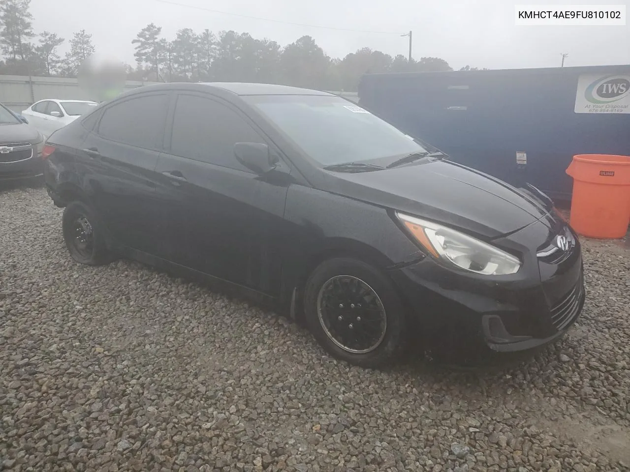 2015 Hyundai Accent Gls VIN: KMHCT4AE9FU810102 Lot: 80635964