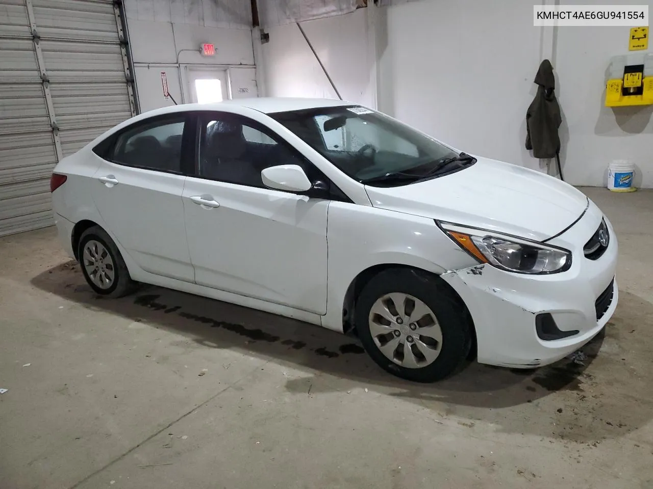 2016 Hyundai Accent Se VIN: KMHCT4AE6GU941554 Lot: 37309244