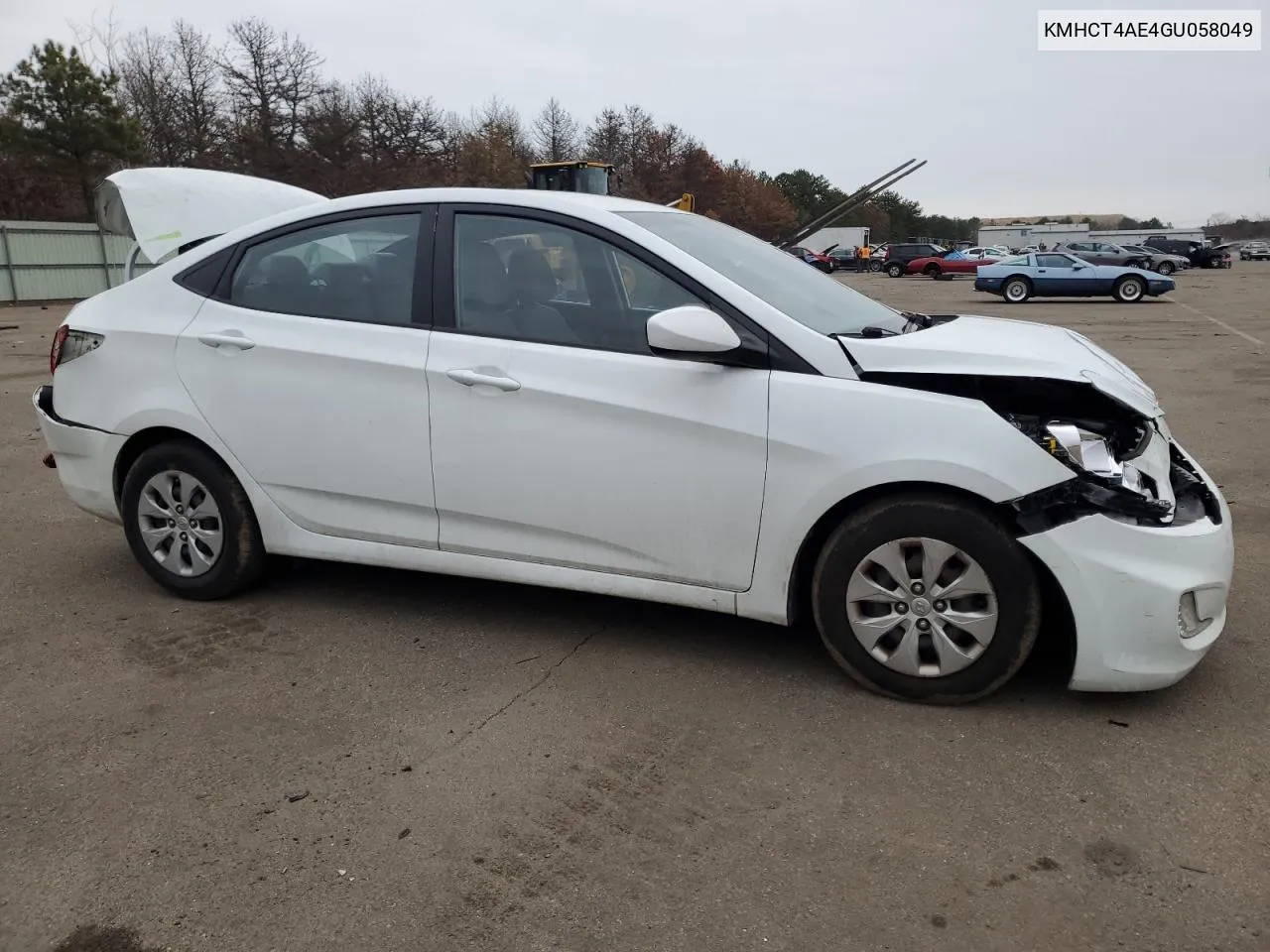 2016 Hyundai Accent Se VIN: KMHCT4AE4GU058049 Lot: 40482894