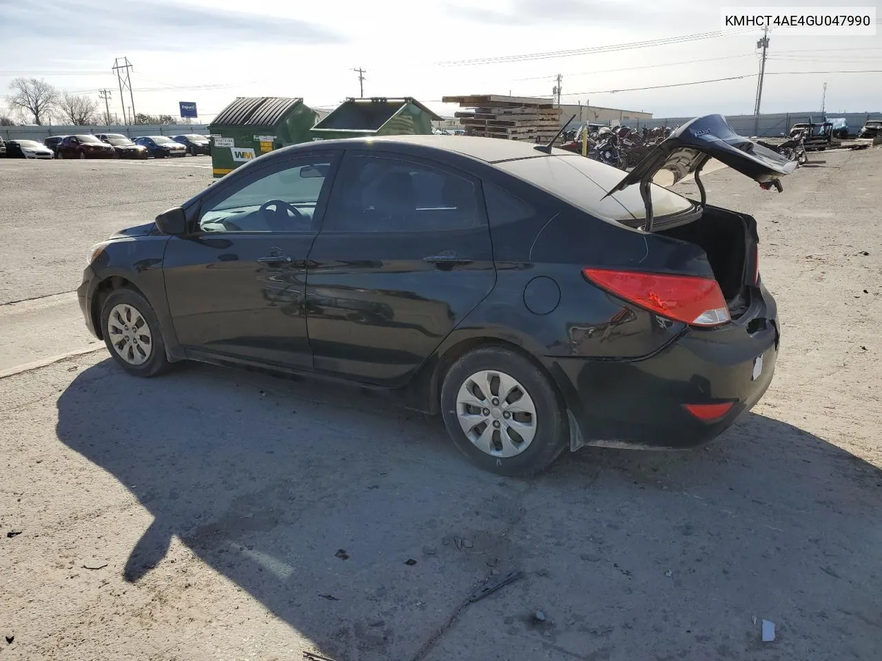 KMHCT4AE4GU047990 2016 Hyundai Accent Se