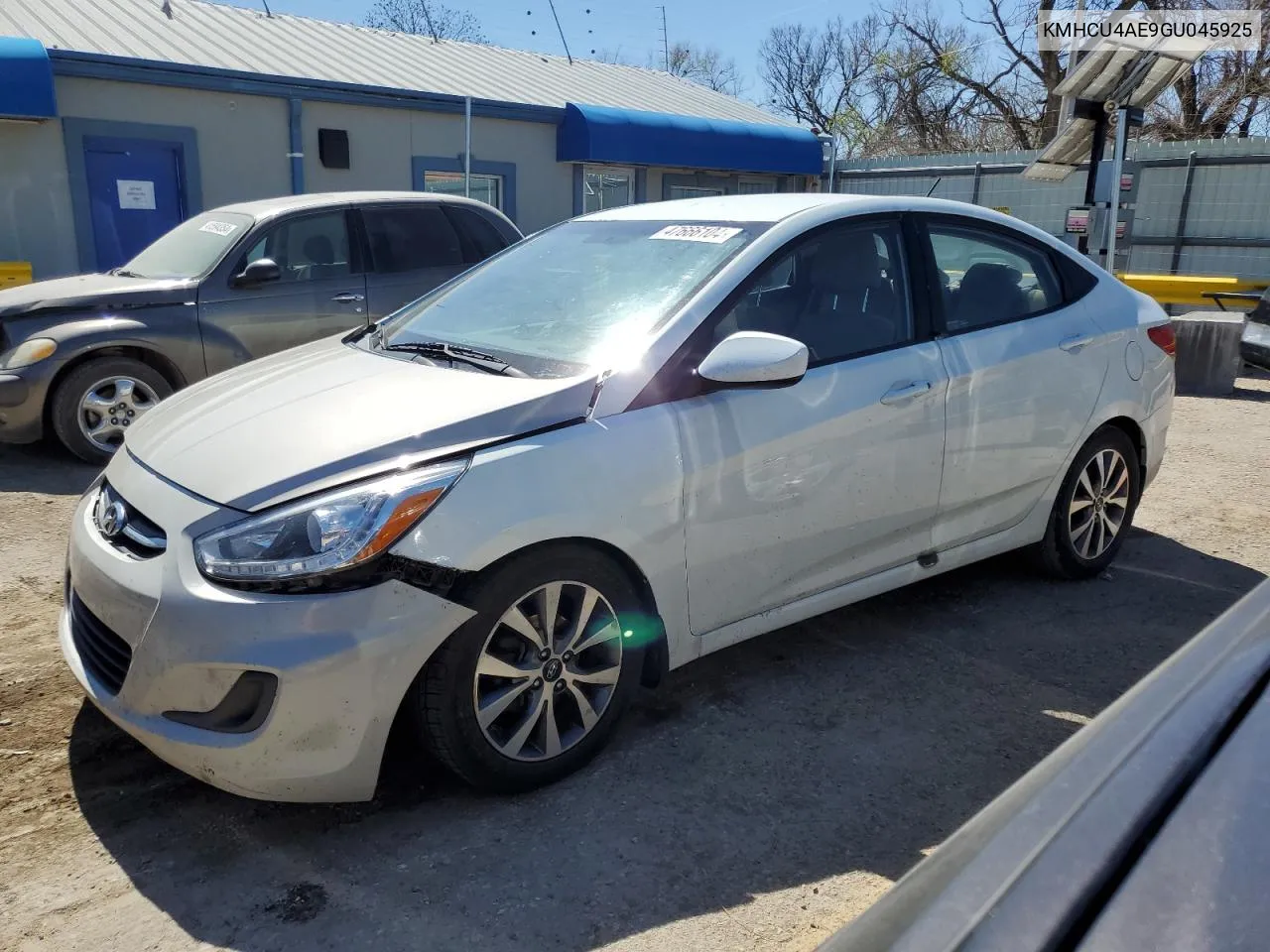 2016 Hyundai Accent Se VIN: KMHCU4AE9GU045925 Lot: 47666104