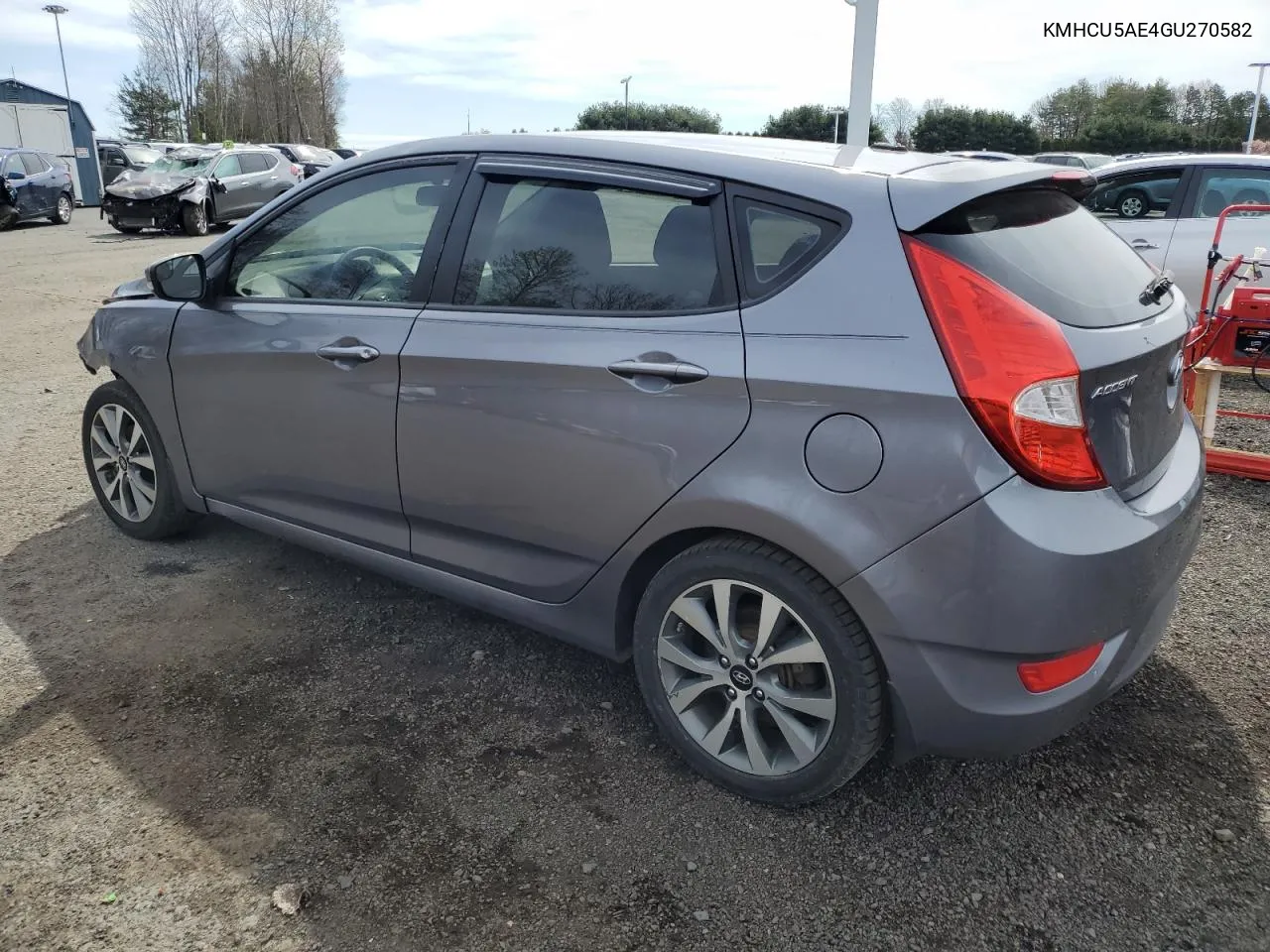 KMHCU5AE4GU270582 2016 Hyundai Accent Sport