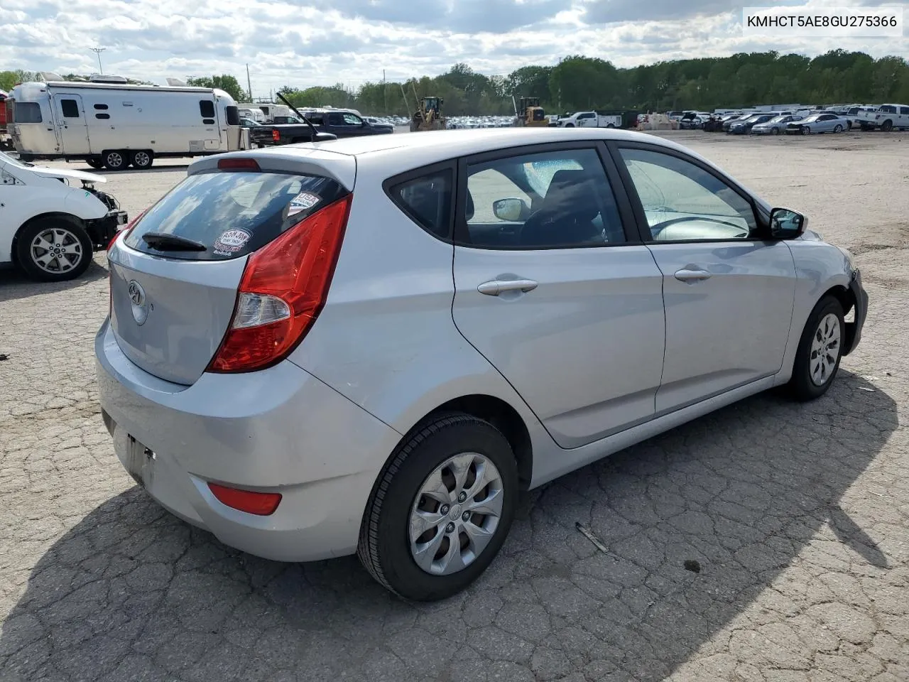 2016 Hyundai Accent Se VIN: KMHCT5AE8GU275366 Lot: 51656994