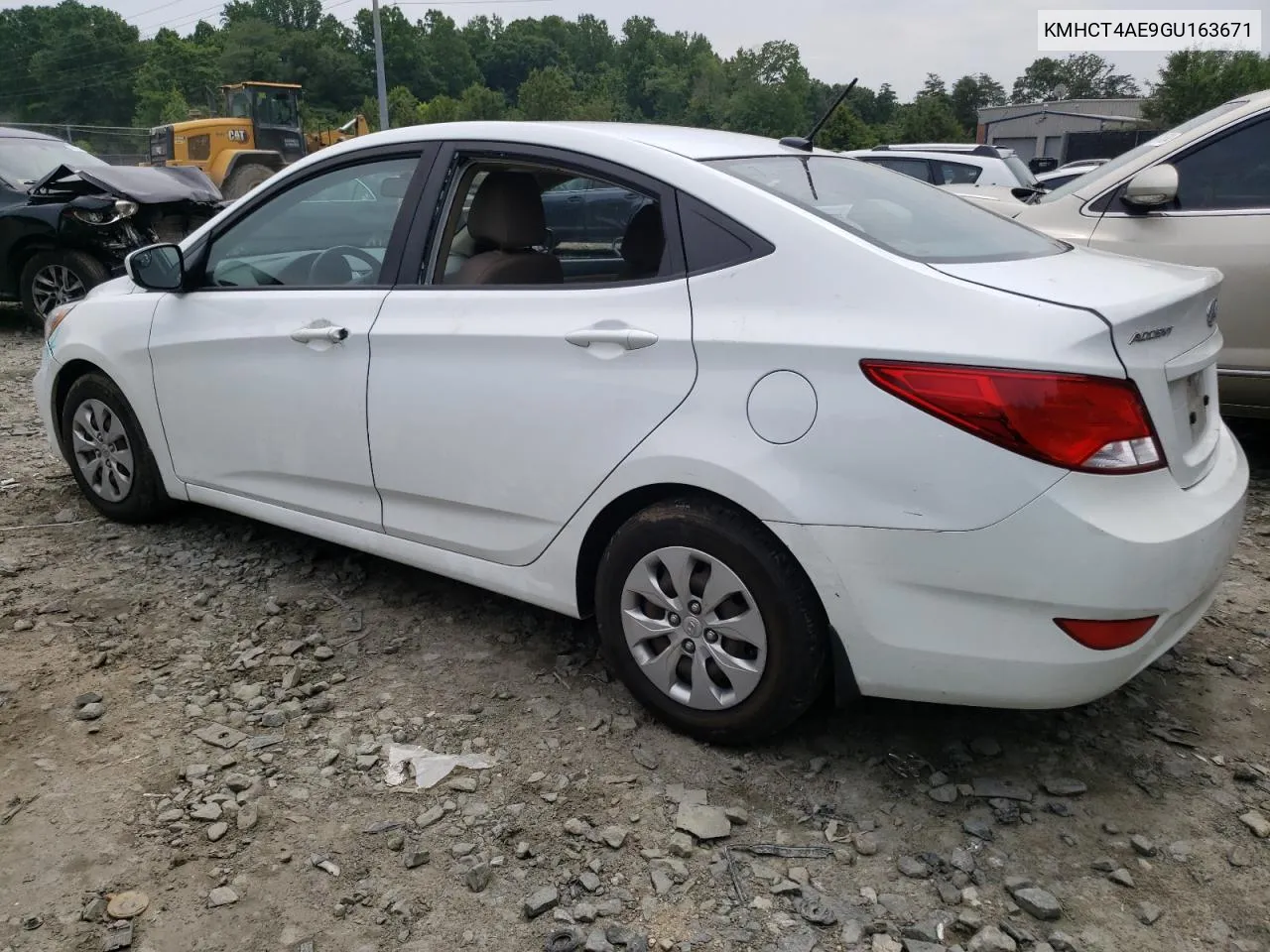 2016 Hyundai Accent Se VIN: KMHCT4AE9GU163671 Lot: 57223384