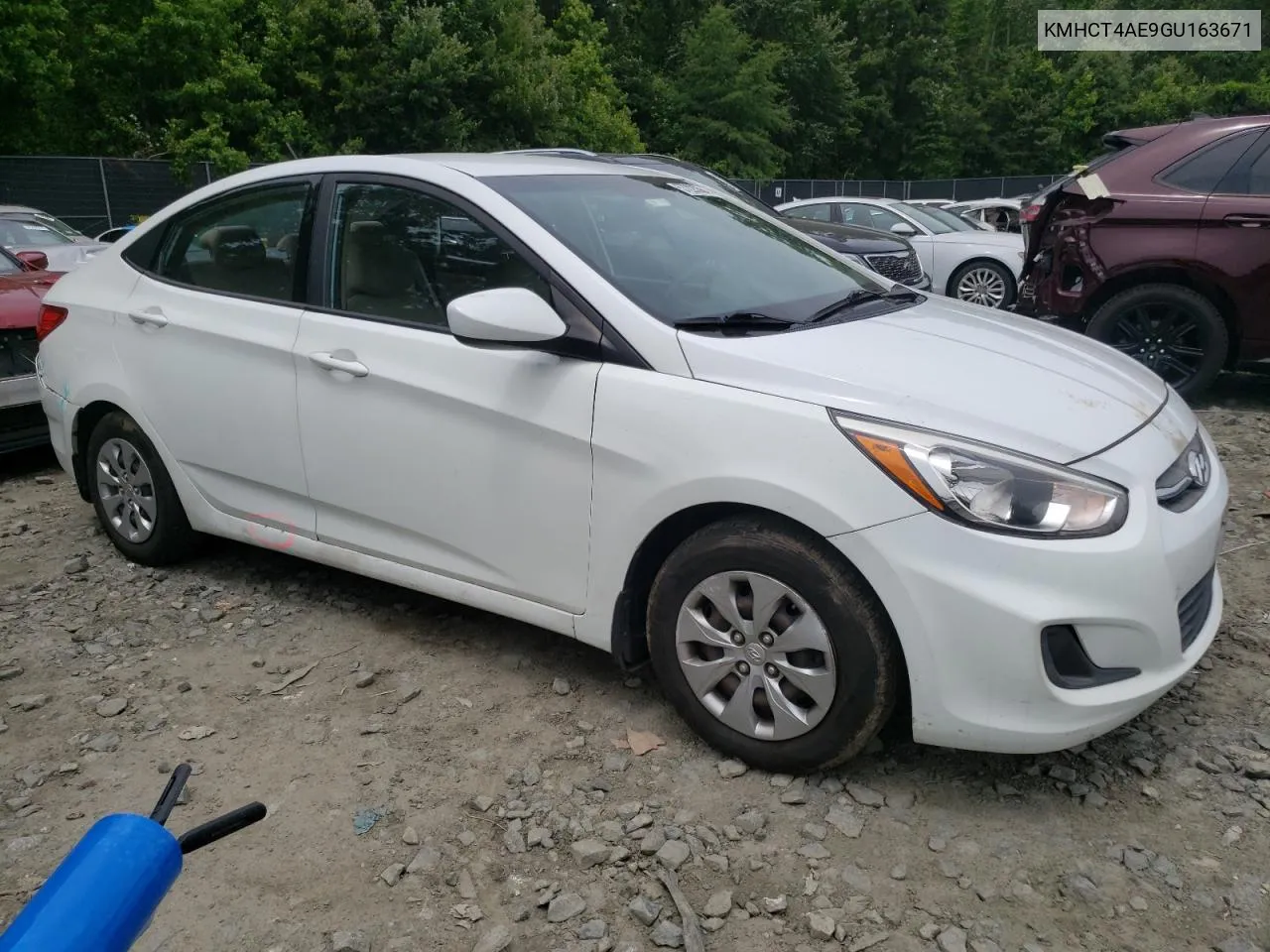 KMHCT4AE9GU163671 2016 Hyundai Accent Se