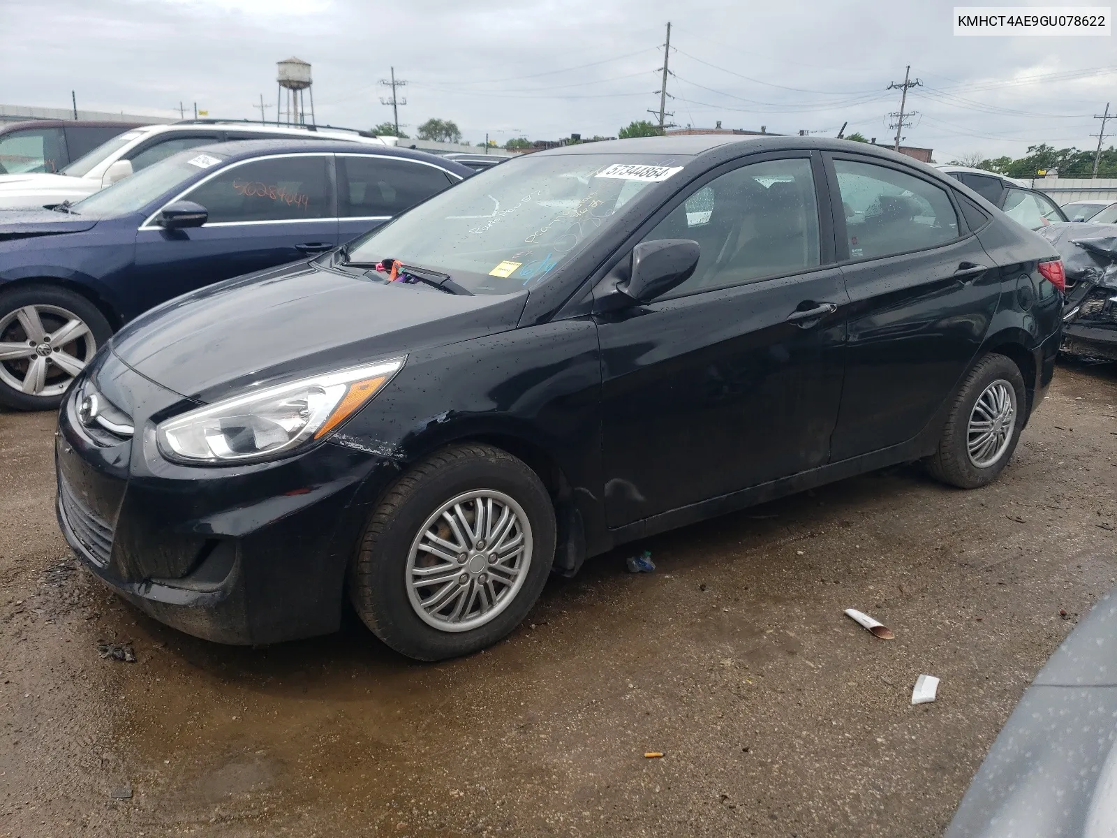 KMHCT4AE9GU078622 2016 Hyundai Accent Se