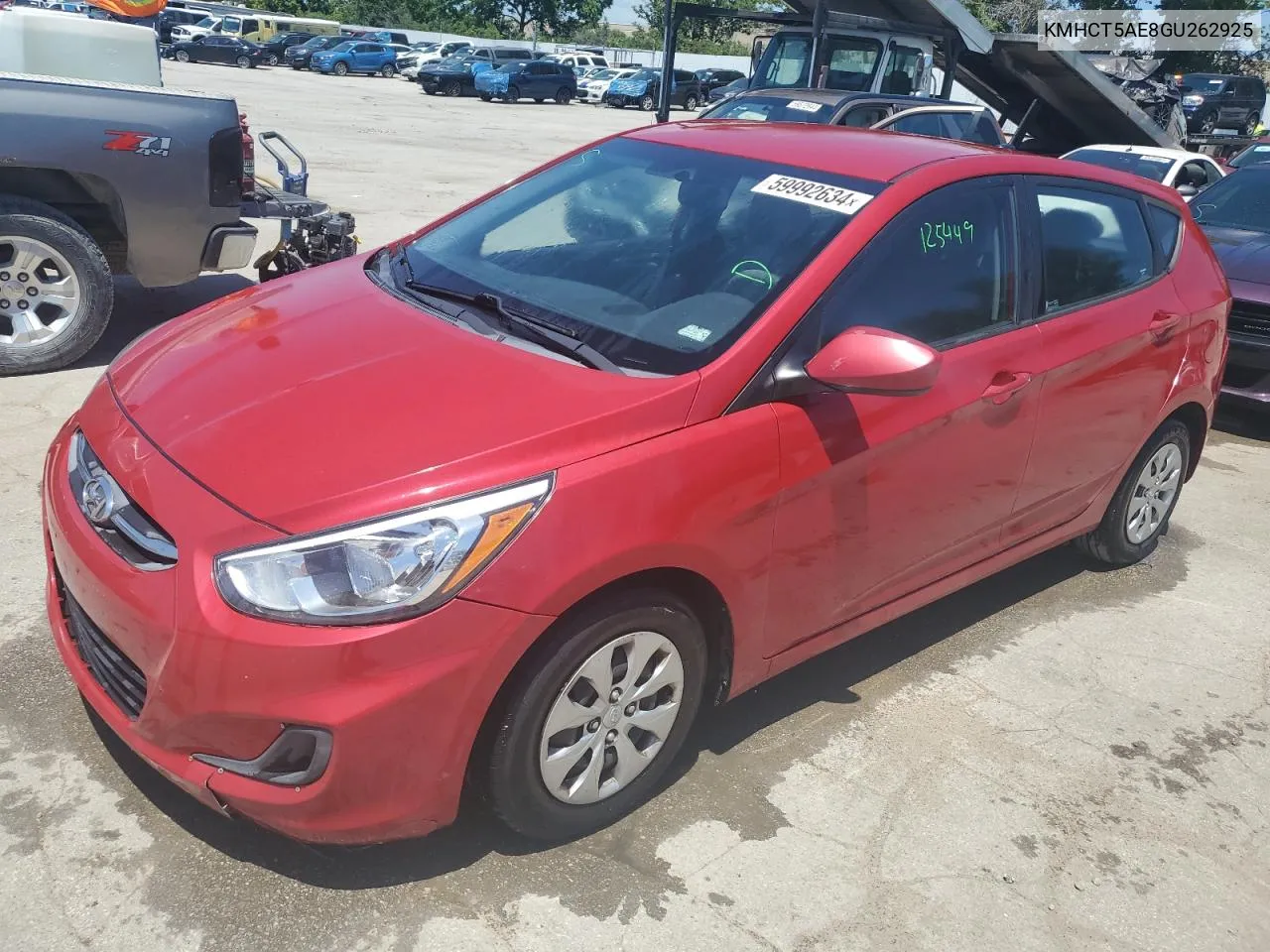 KMHCT5AE8GU262925 2016 Hyundai Accent Se