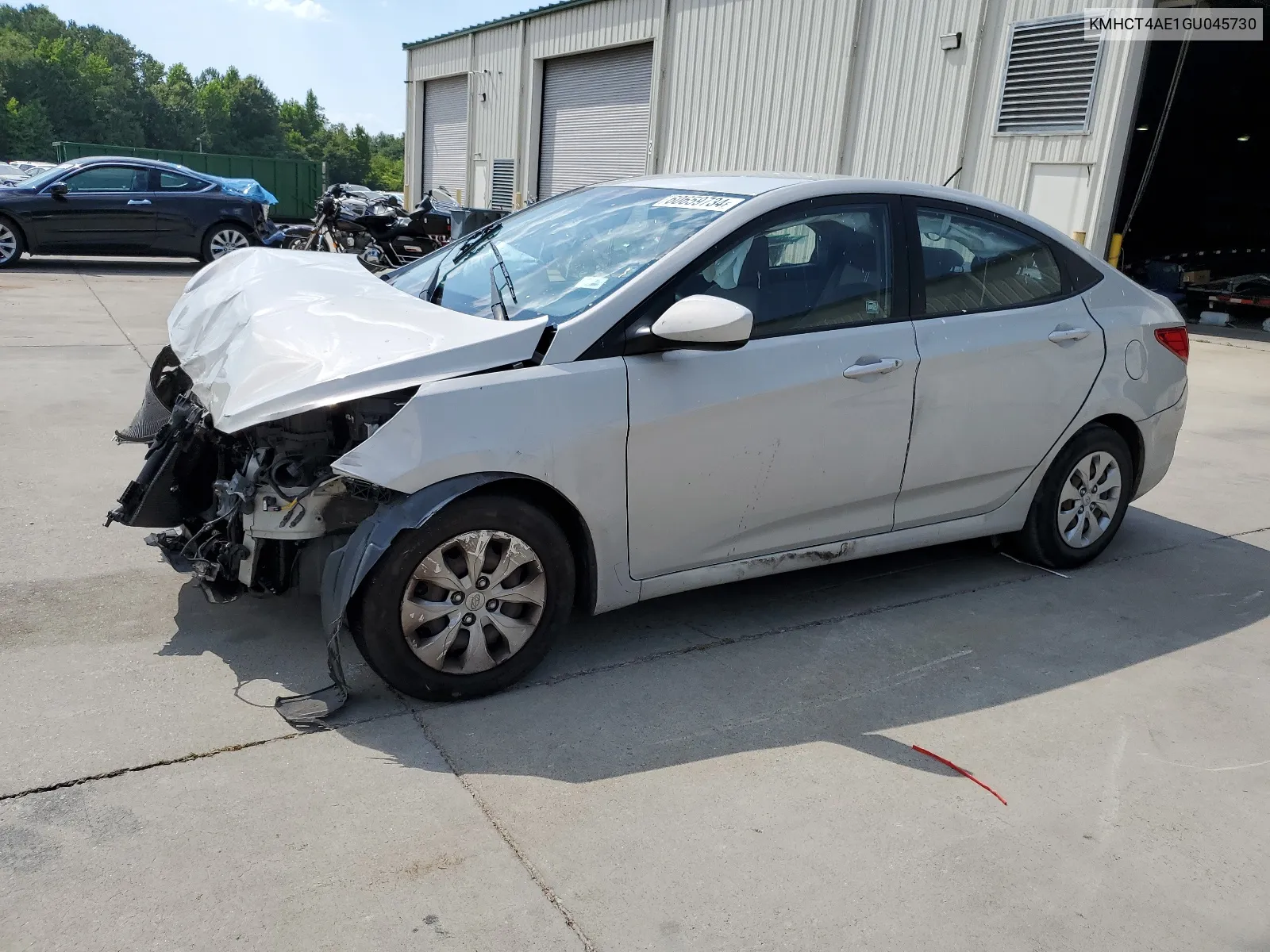 2016 Hyundai Accent Se VIN: KMHCT4AE1GU045730 Lot: 60659734