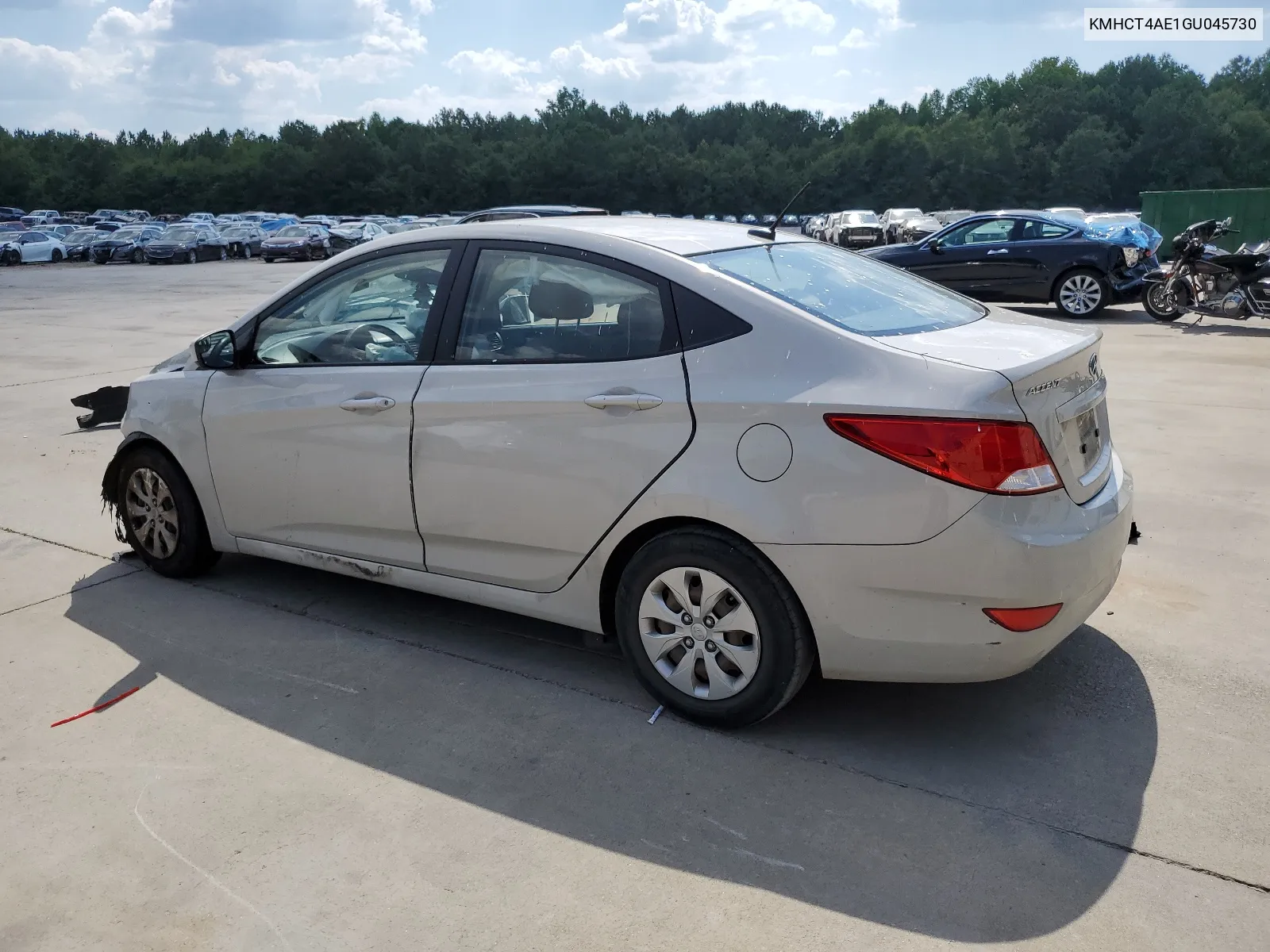 2016 Hyundai Accent Se VIN: KMHCT4AE1GU045730 Lot: 60659734