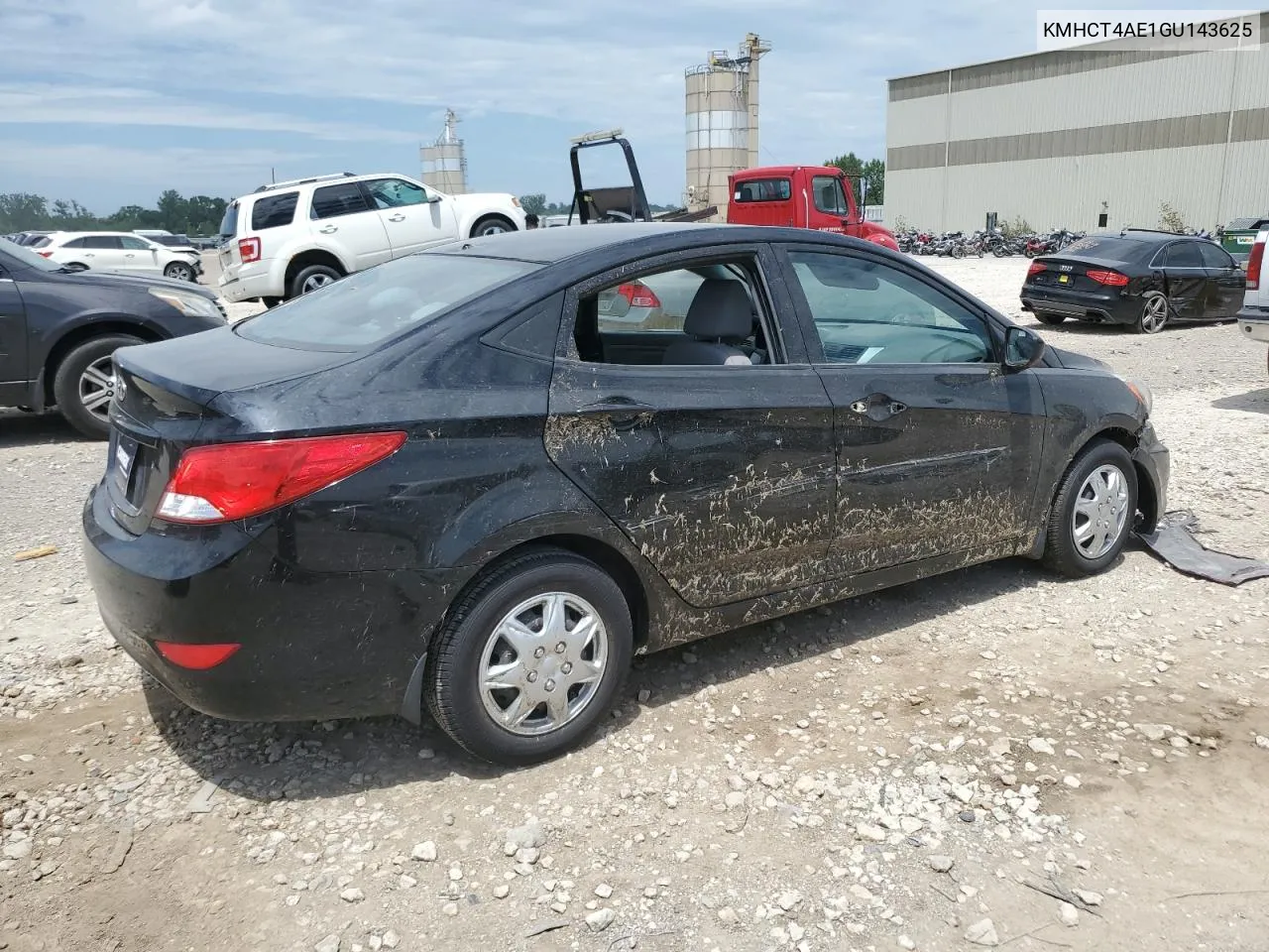 2016 Hyundai Accent Se VIN: KMHCT4AE1GU143625 Lot: 61280204