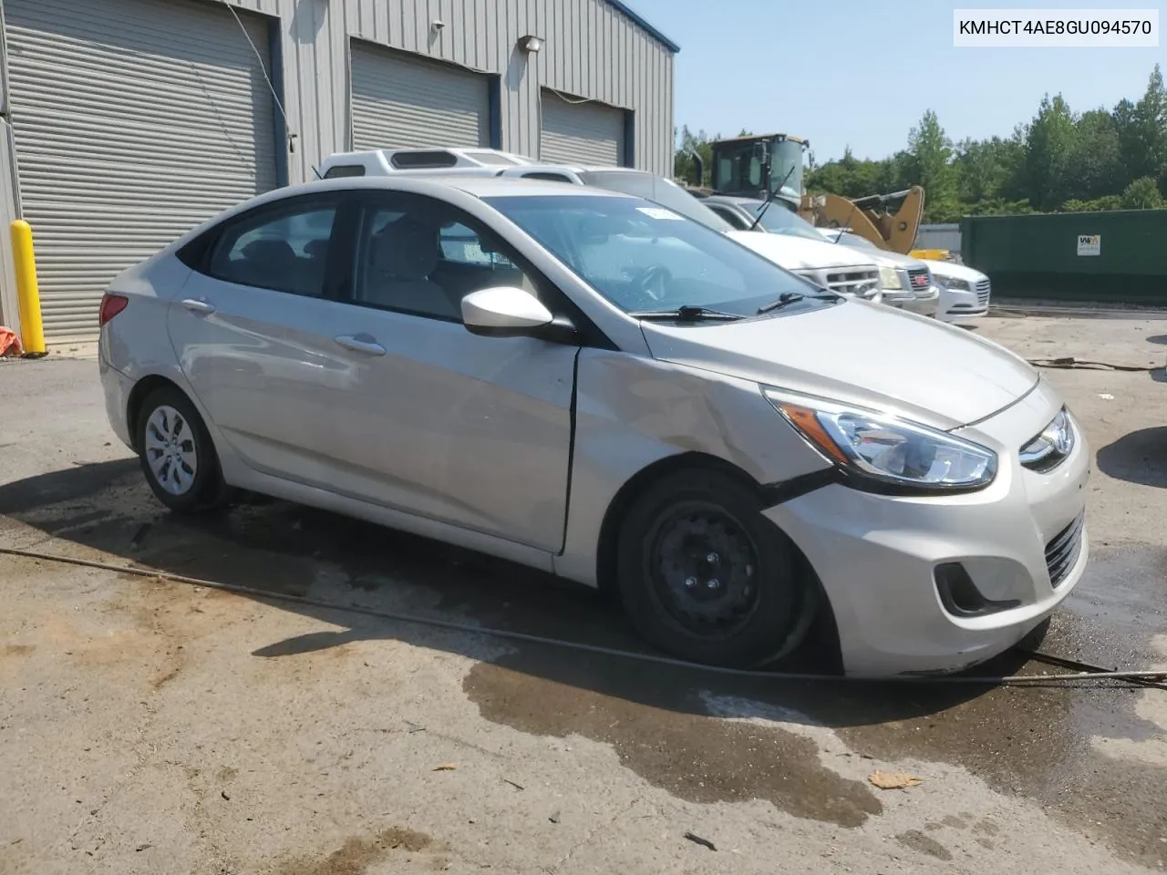 2016 Hyundai Accent Se VIN: KMHCT4AE8GU094570 Lot: 61426374