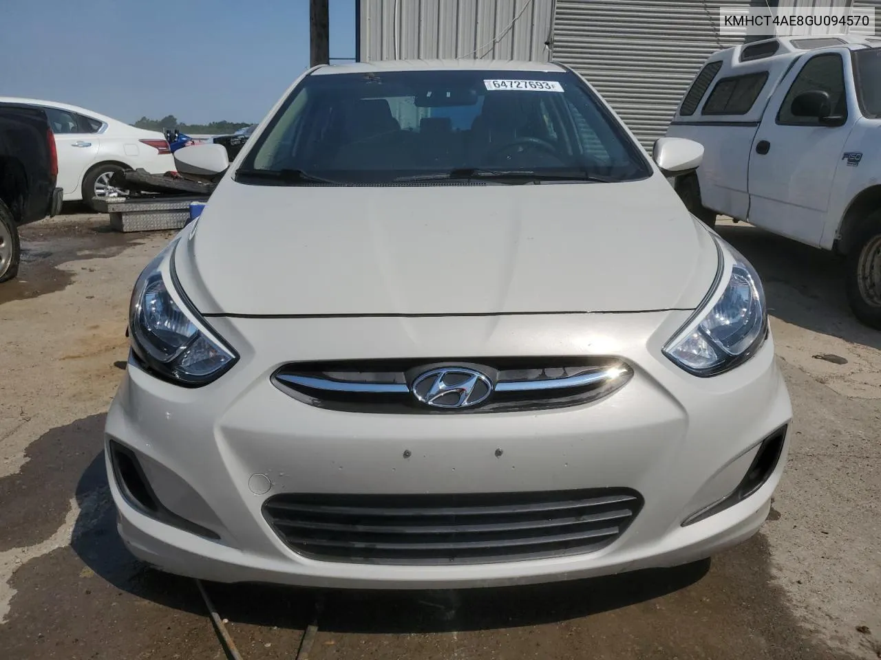 2016 Hyundai Accent Se VIN: KMHCT4AE8GU094570 Lot: 61426374