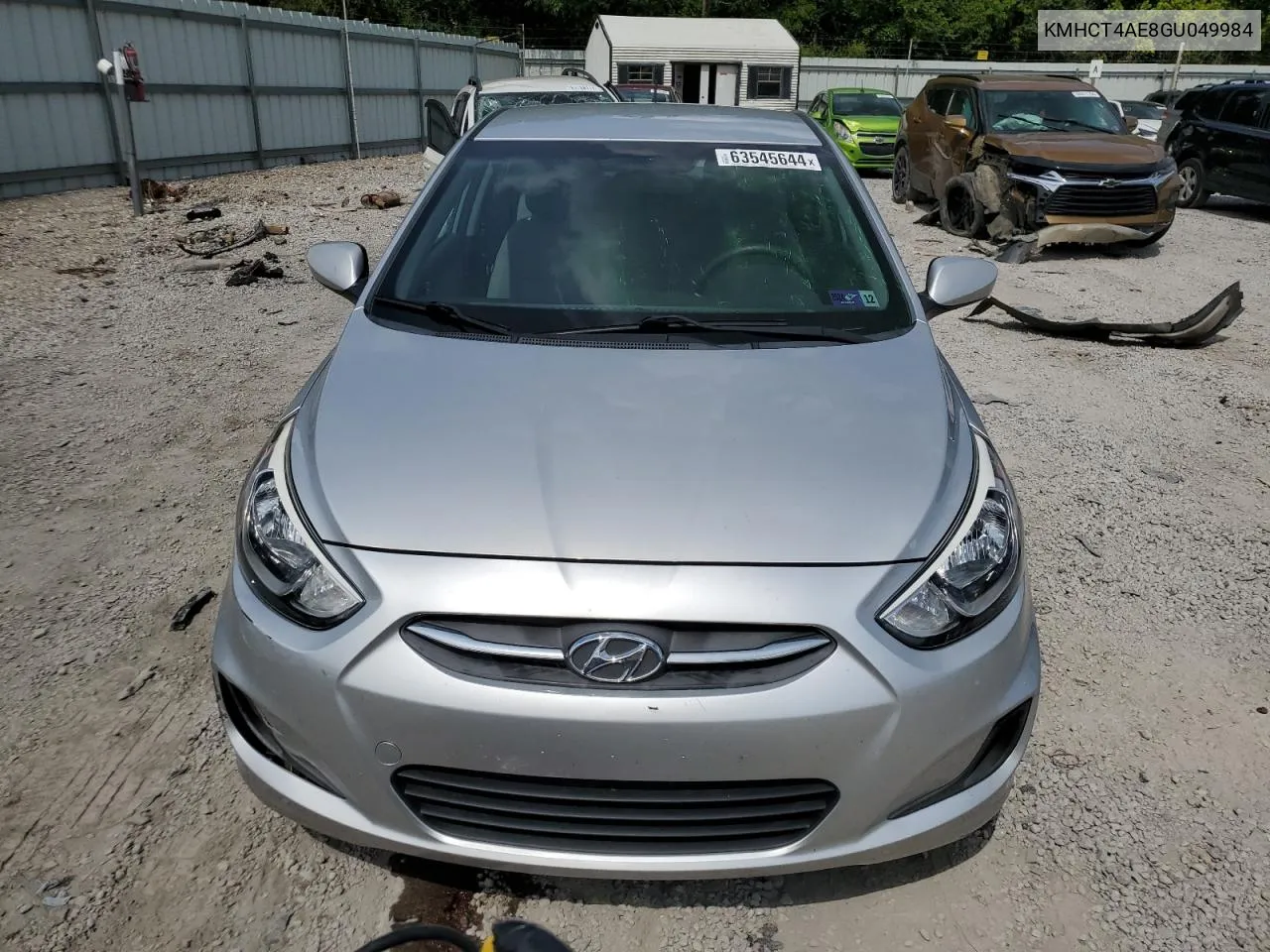 2016 Hyundai Accent Se VIN: KMHCT4AE8GU049984 Lot: 63545644