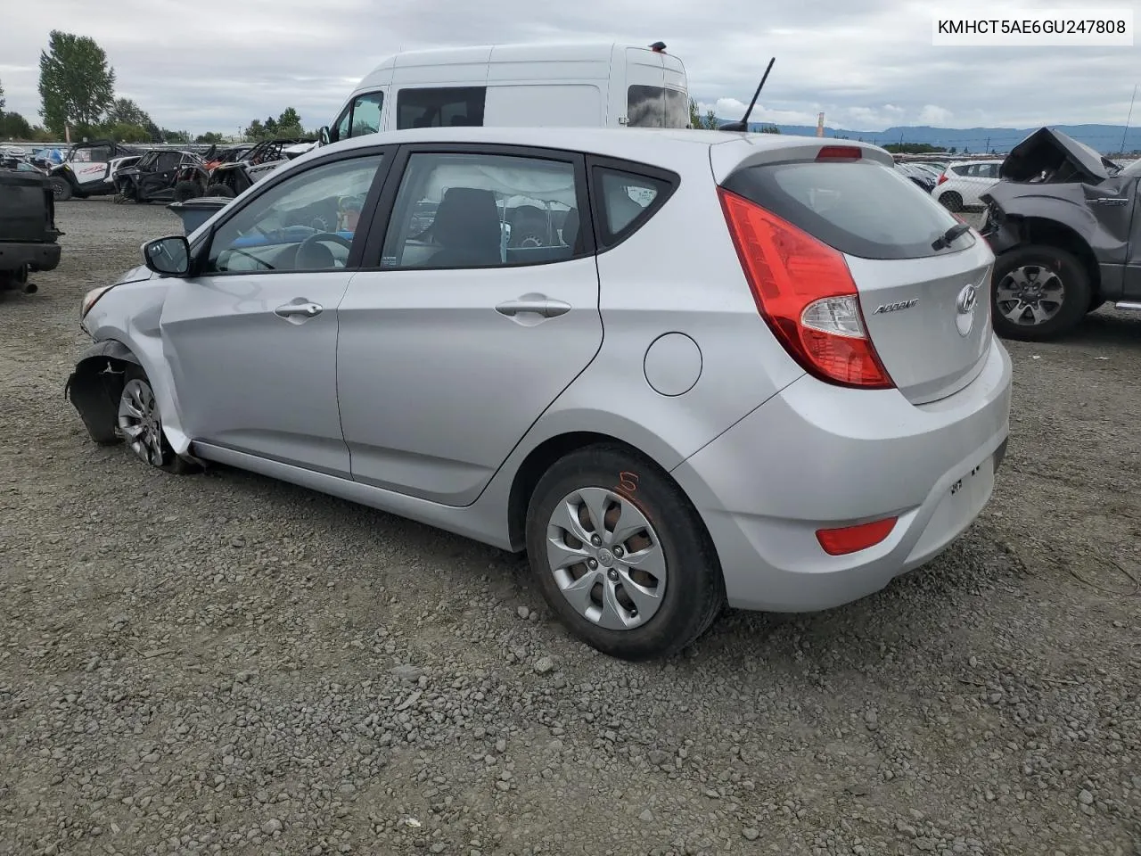 2016 Hyundai Accent Se VIN: KMHCT5AE6GU247808 Lot: 64800984