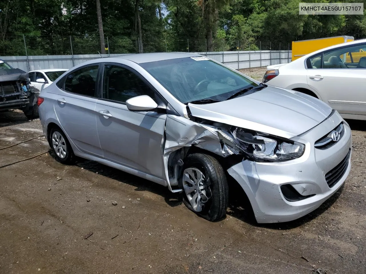 2016 Hyundai Accent Se VIN: KMHCT4AE5GU157107 Lot: 65037964