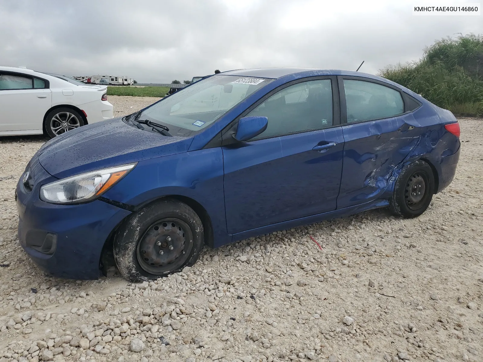 2016 Hyundai Accent Se VIN: KMHCT4AE4GU146860 Lot: 65123884