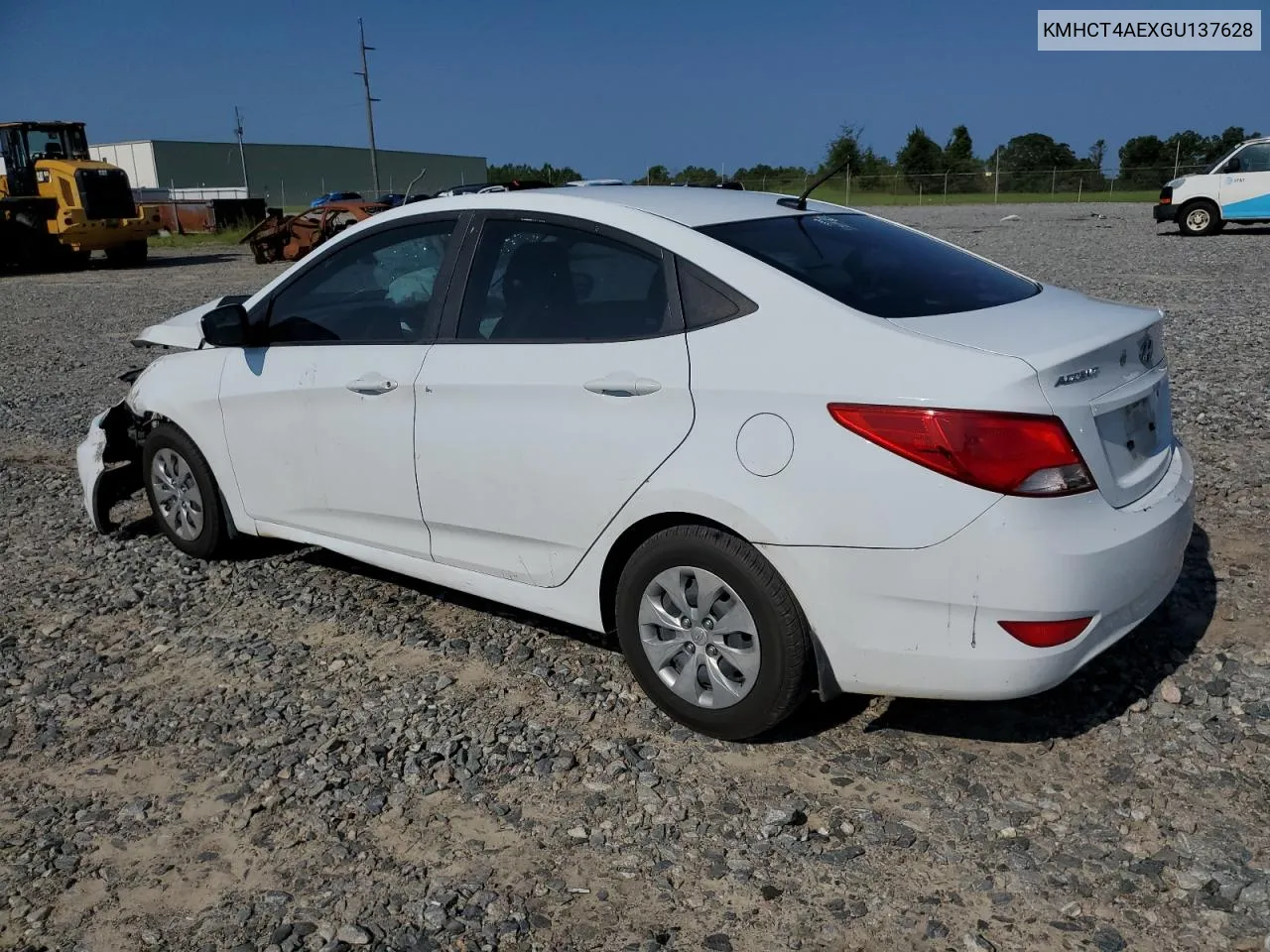 2016 Hyundai Accent Se VIN: KMHCT4AEXGU137628 Lot: 66399634