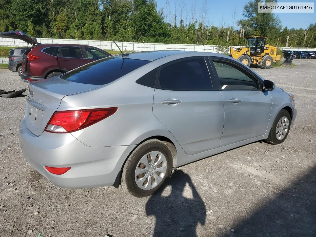 2016 Hyundai Accent Se VIN: KMHCT4AE1GU161946 Lot: 66706904