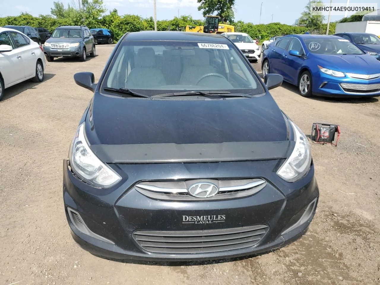 2016 Hyundai Accent Se VIN: KMHCT4AE9GU019411 Lot: 66786204