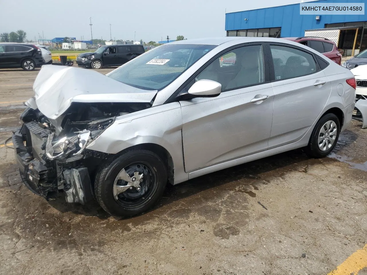 2016 Hyundai Accent Se VIN: KMHCT4AE7GU014580 Lot: 67092204