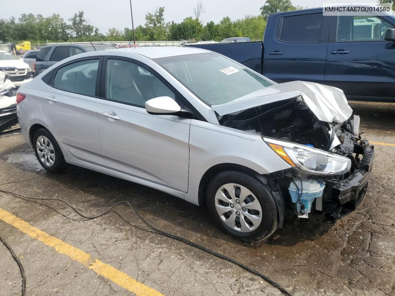 2016 Hyundai Accent Se VIN: KMHCT4AE7GU014580 Lot: 67092204