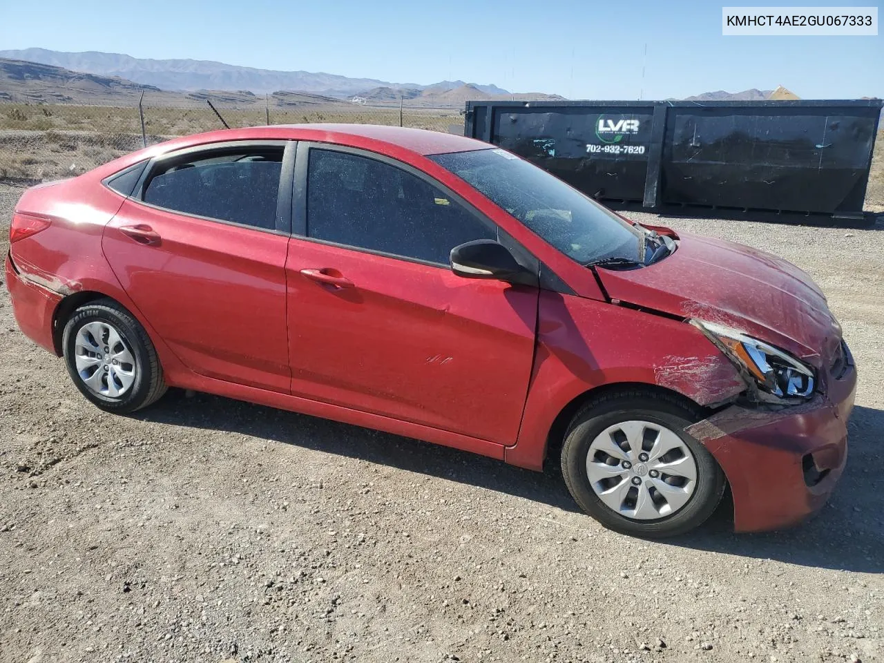 KMHCT4AE2GU067333 2016 Hyundai Accent Se