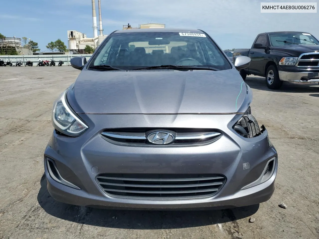 2016 Hyundai Accent Se VIN: KMHCT4AE8GU006276 Lot: 67346934