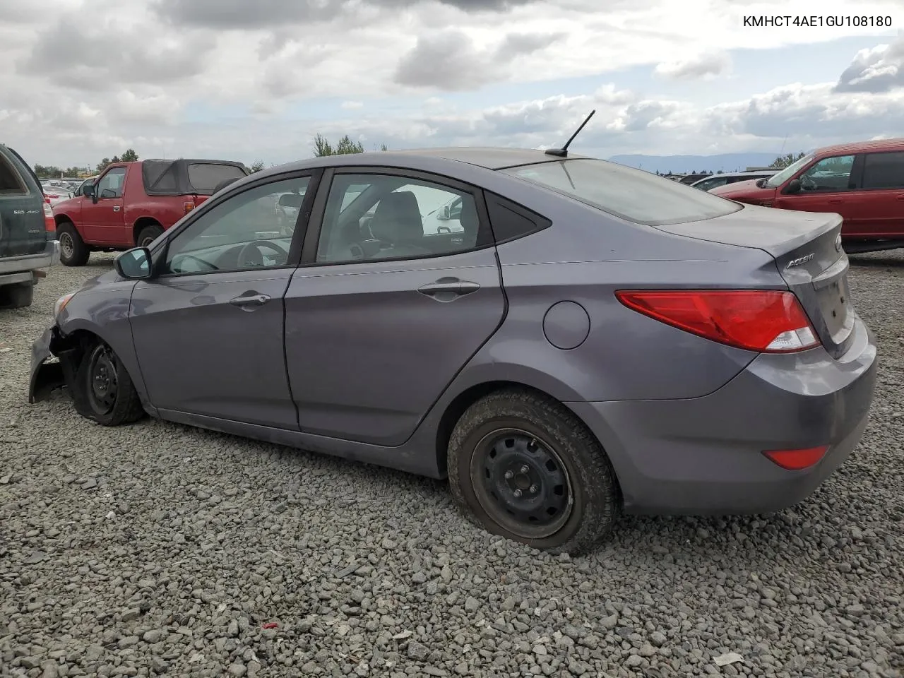 2016 Hyundai Accent Se VIN: KMHCT4AE1GU108180 Lot: 67359954