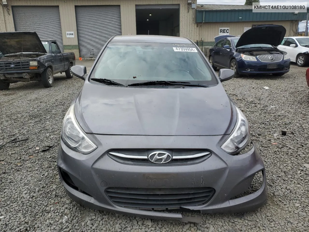 KMHCT4AE1GU108180 2016 Hyundai Accent Se