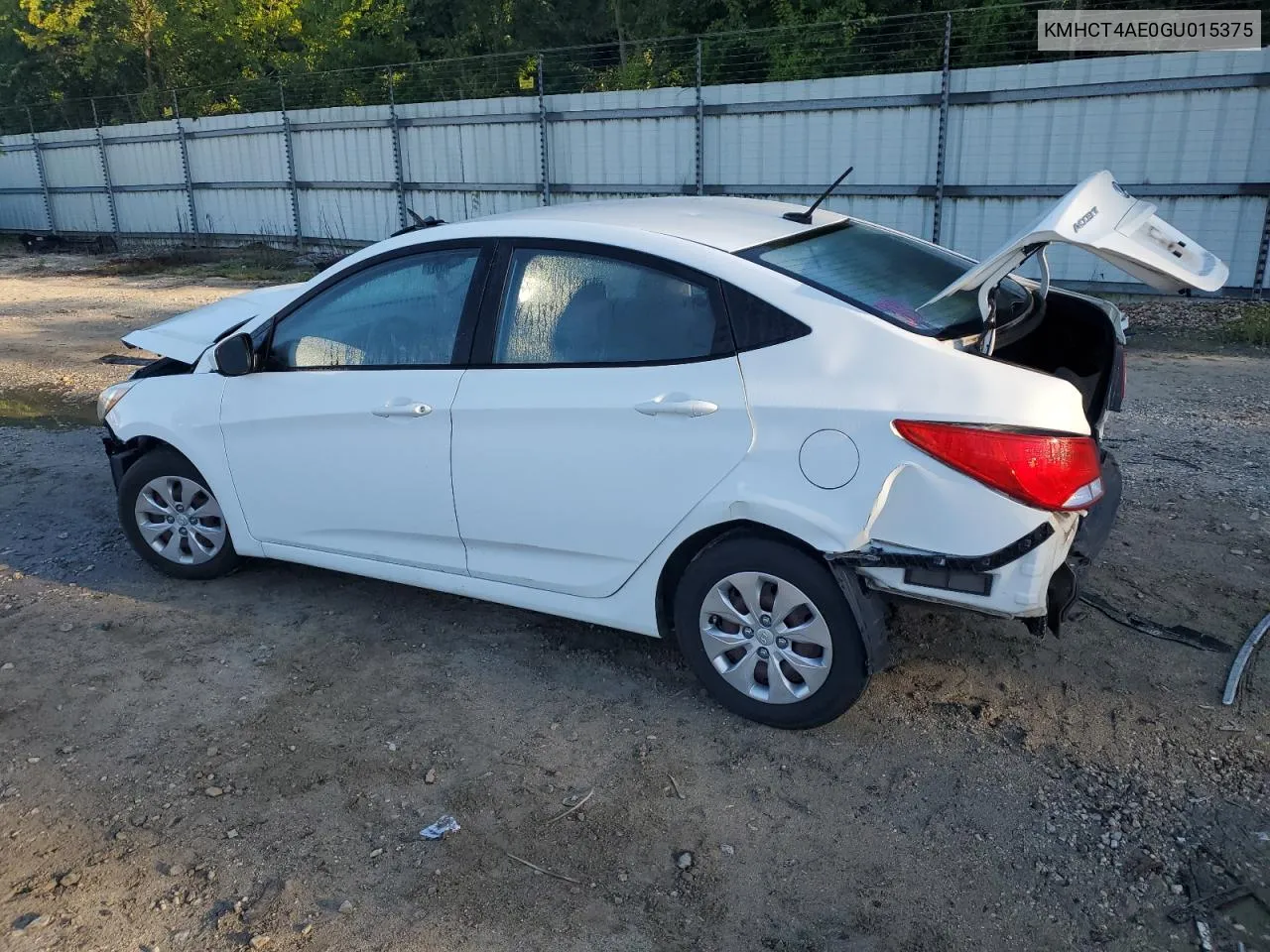 KMHCT4AE0GU015375 2016 Hyundai Accent Se