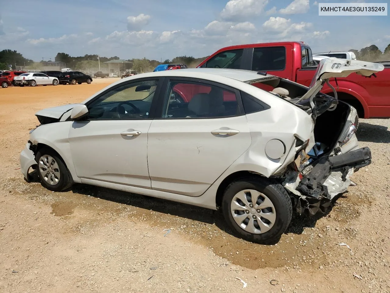 KMHCT4AE3GU135249 2016 Hyundai Accent Se