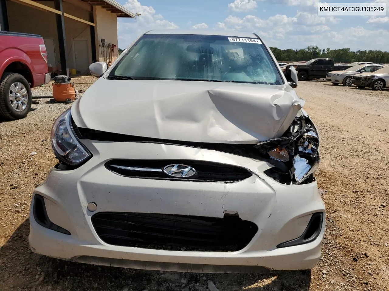 KMHCT4AE3GU135249 2016 Hyundai Accent Se