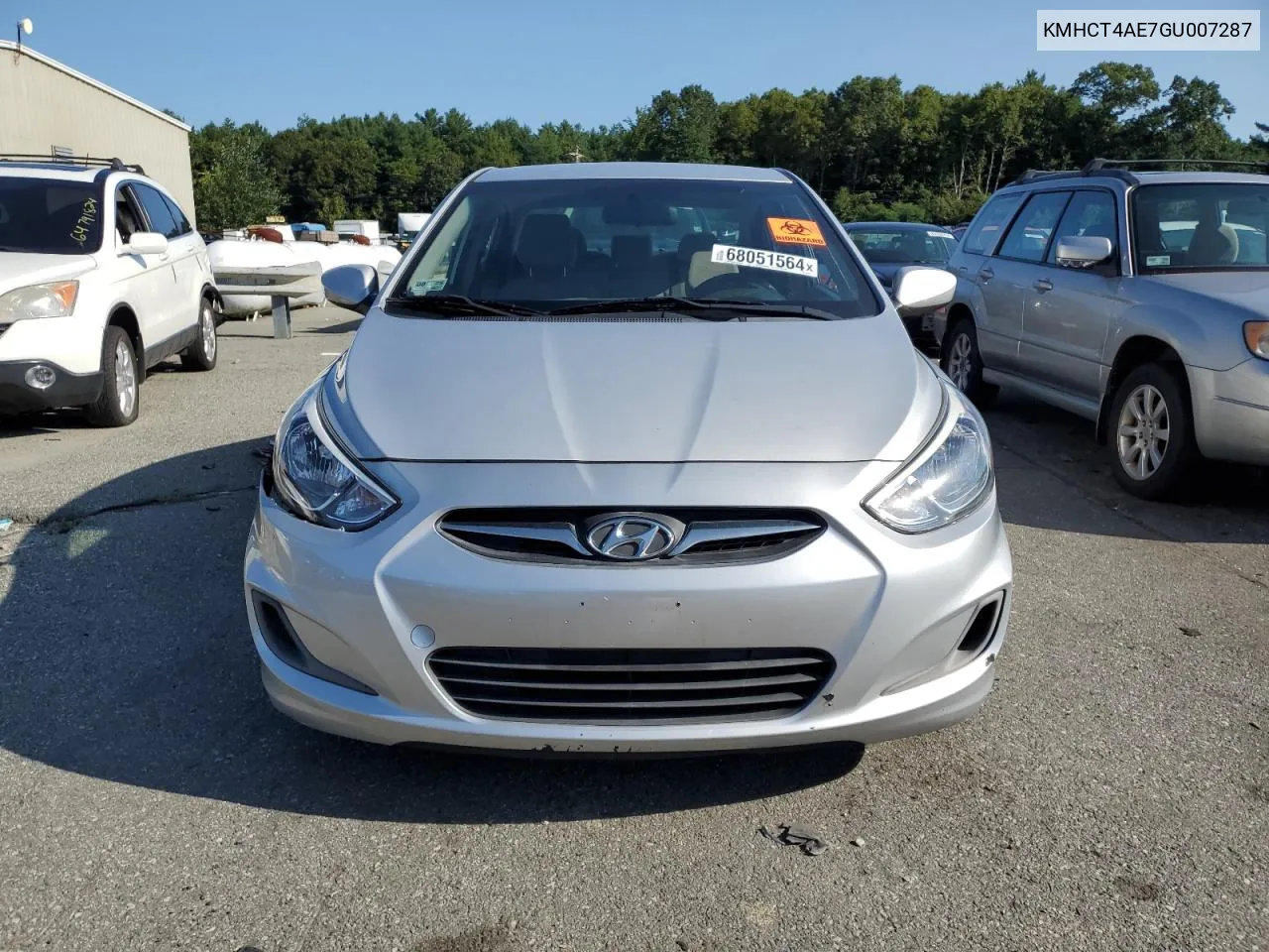 KMHCT4AE7GU007287 2016 Hyundai Accent Se