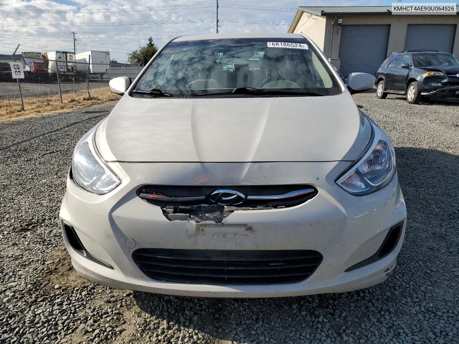 2016 Hyundai Accent Se VIN: KMHCT4AE9GU064526 Lot: 68186524