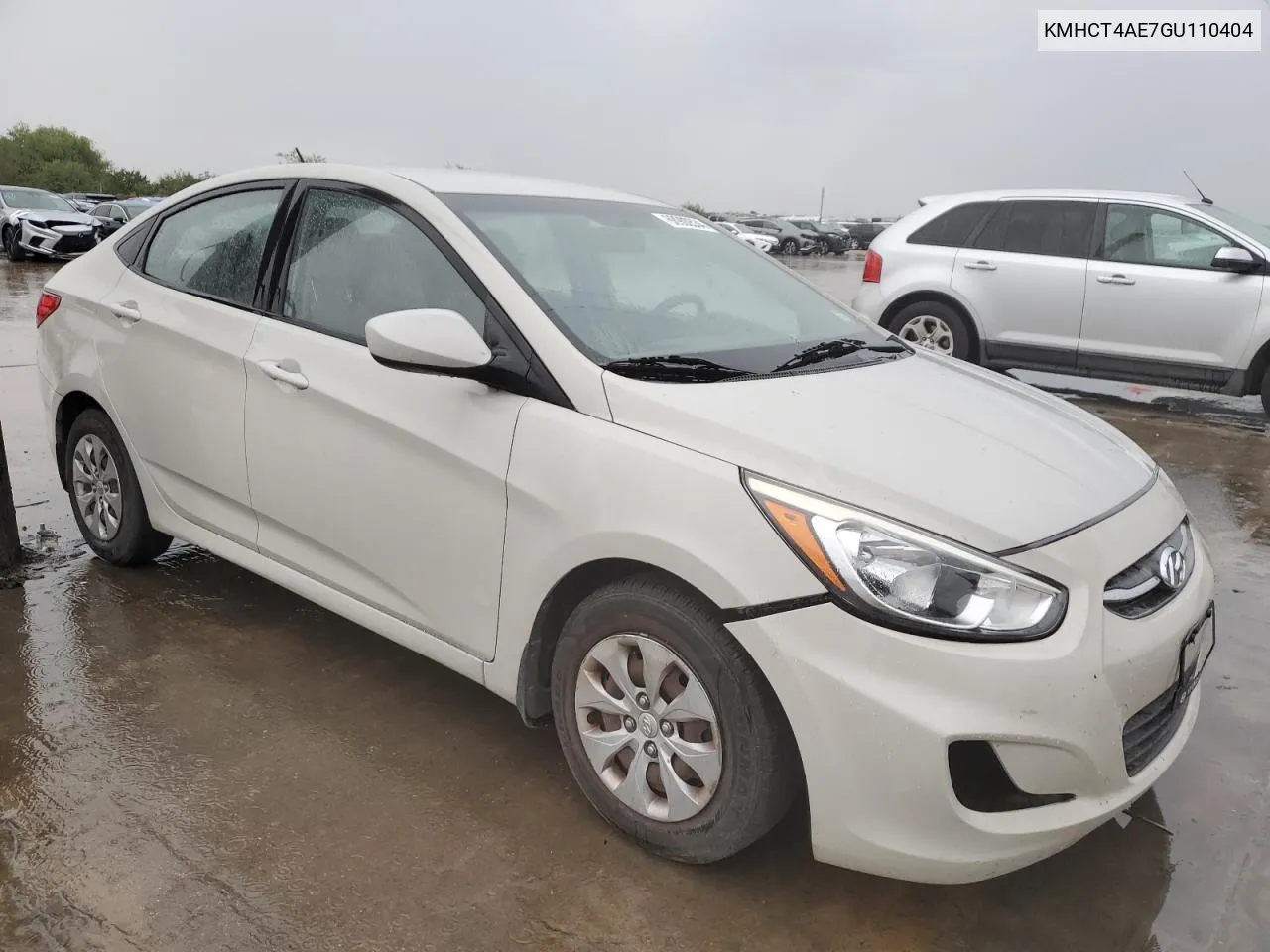 2016 Hyundai Accent Se VIN: KMHCT4AE7GU110404 Lot: 68900534