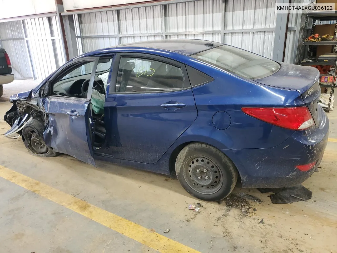 2016 Hyundai Accent Se VIN: KMHCT4AEXGU036122 Lot: 68986244