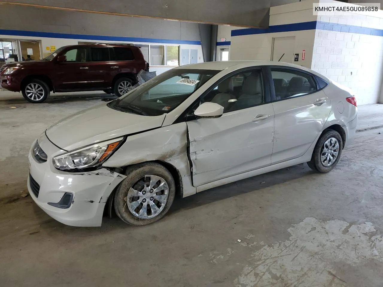 2016 Hyundai Accent Se VIN: KMHCT4AE5GU089858 Lot: 69084604