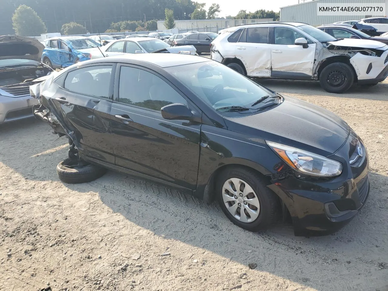 2016 Hyundai Accent Se VIN: KMHCT4AE6GU077170 Lot: 69206184