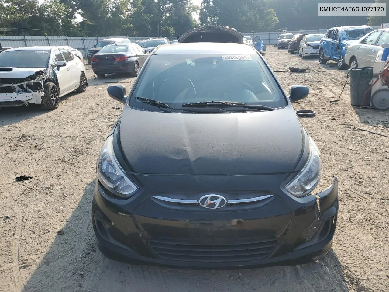 KMHCT4AE6GU077170 2016 Hyundai Accent Se