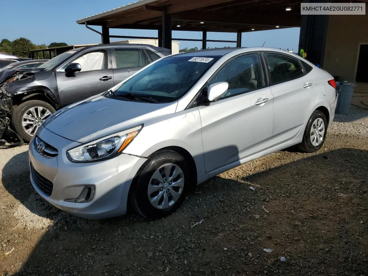 2016 Hyundai Accent Se VIN: KMHCT4AE2GU082771 Lot: 69271874