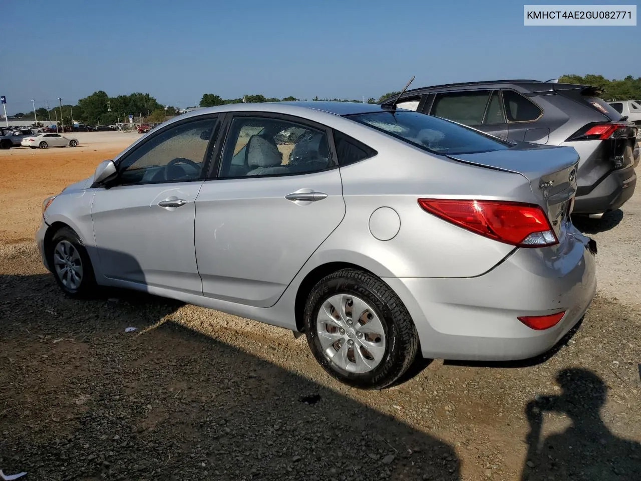 2016 Hyundai Accent Se VIN: KMHCT4AE2GU082771 Lot: 69271874