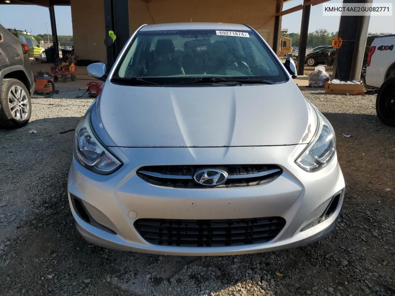 2016 Hyundai Accent Se VIN: KMHCT4AE2GU082771 Lot: 69271874