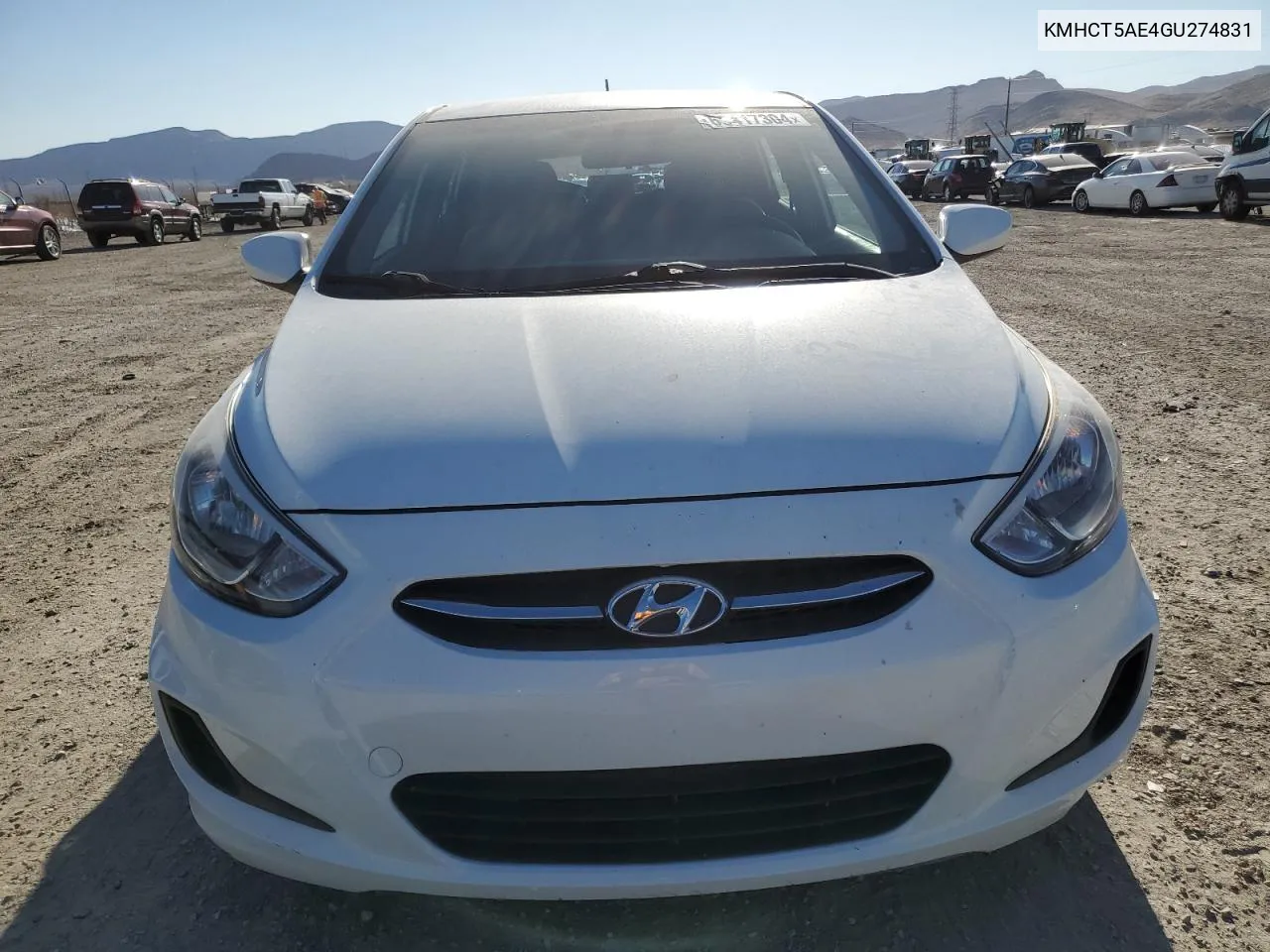 KMHCT5AE4GU274831 2016 Hyundai Accent Se