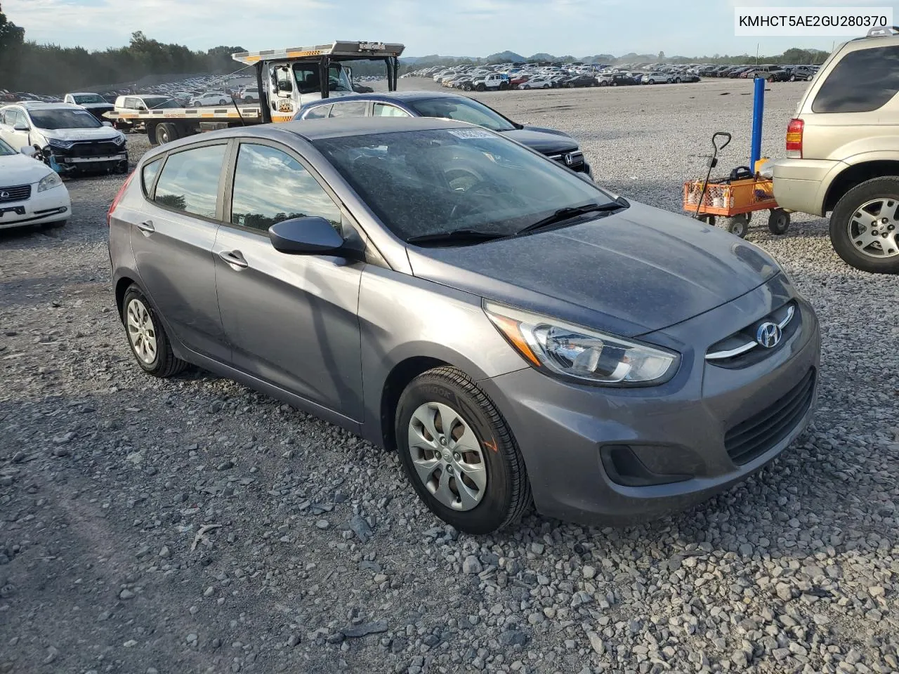 KMHCT5AE2GU280370 2016 Hyundai Accent Se