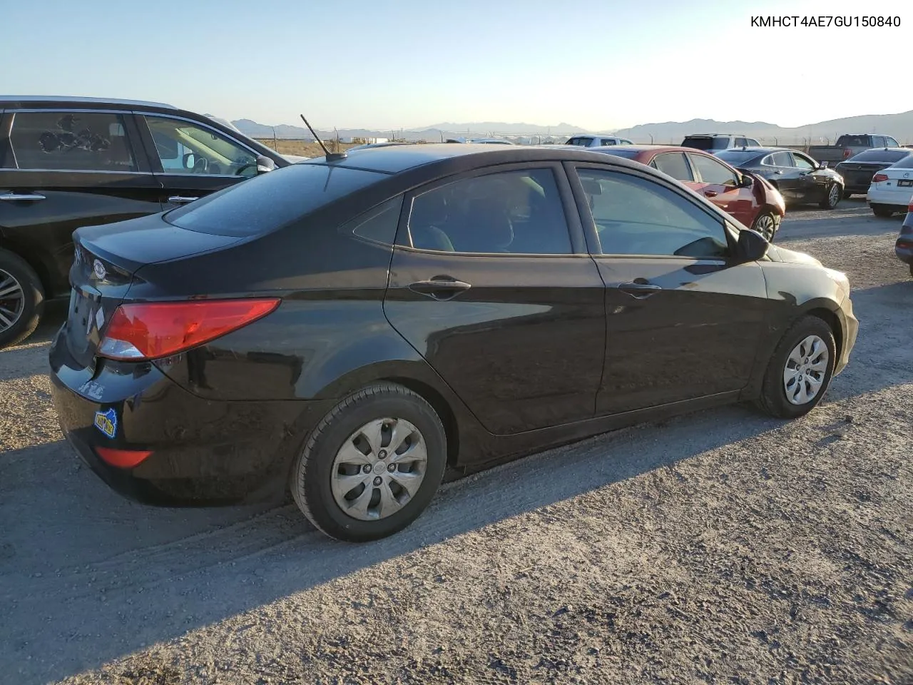 2016 Hyundai Accent Se VIN: KMHCT4AE7GU150840 Lot: 69790274